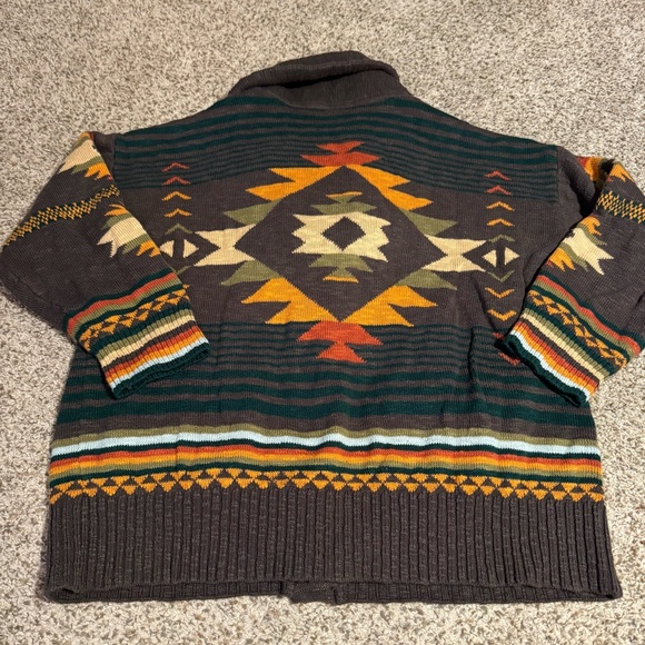 Faherty Woodland Cardigan- M - Picture 6 of 6